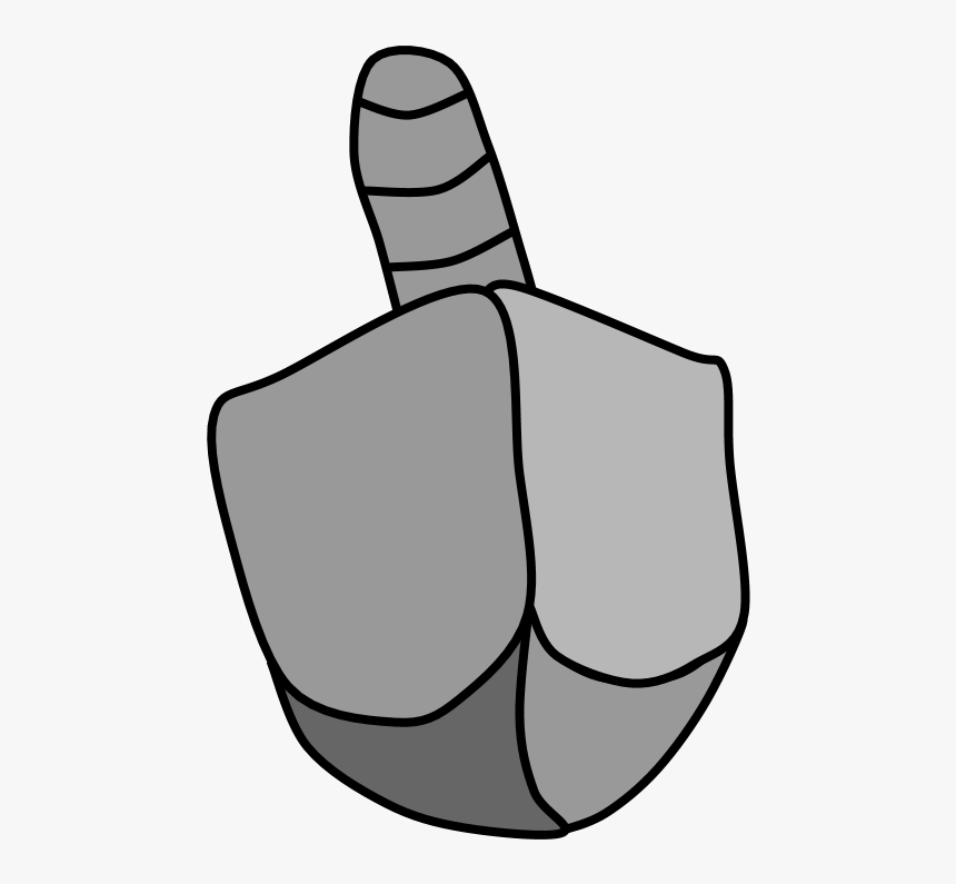 Dreidel, Silver, Toy, HD Png Download