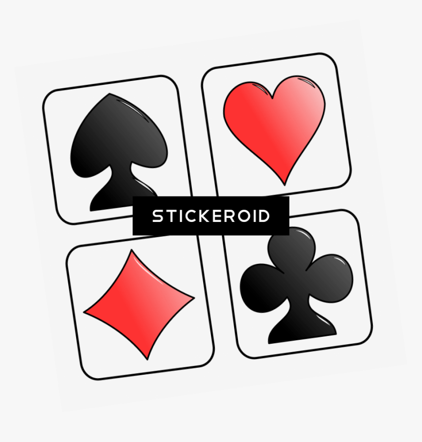 Playing Card Symbols Clip Art Cards - Game Duplicate Bridge, HD Png Download