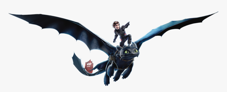 #howtotrainyourdragon #thehiddenworld #hiccup #toothless - Train Your Dragon Png, Transparent Png