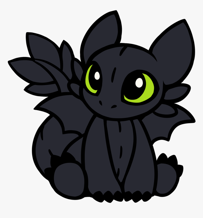 Night Fury Png - Cartoon, Transparent Png