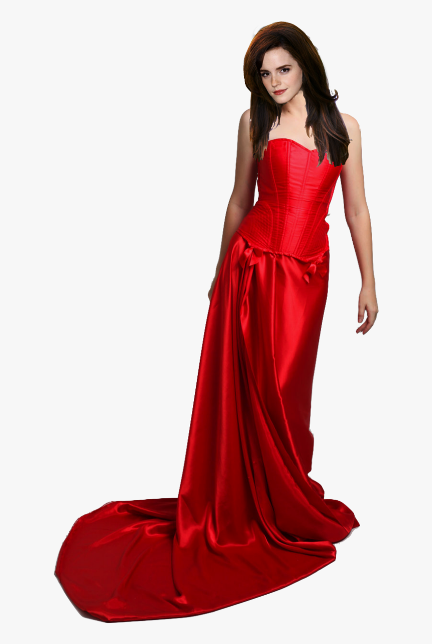 Hermione Granger In Red Dress Png By Nickelbackloverxoxox - Gown, Transparent Png