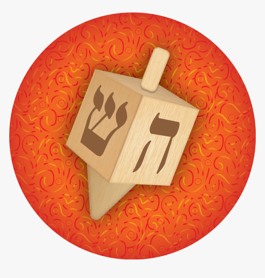 Dreidel Clip Art From Chaidesign - Circle, HD Png Download