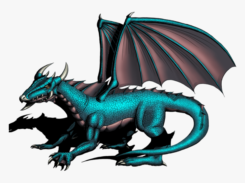 Dragon Cartoon Legendary Creature - Dragon, HD Png Download