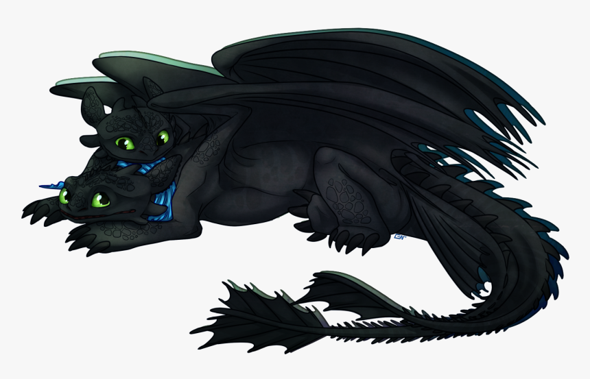 Night Fury Png - Dragon, Transparent Png