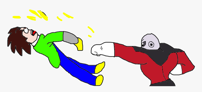 Pac Loses To Jiren - Cartoon, HD Png Download