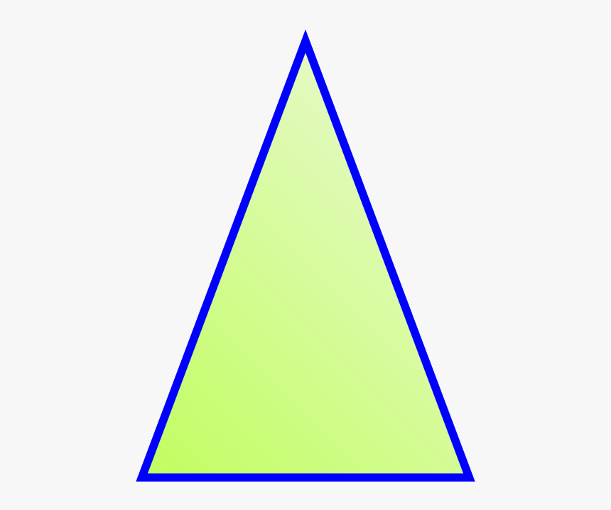 Figuras De Triangulos Isósceles, HD Png Download
