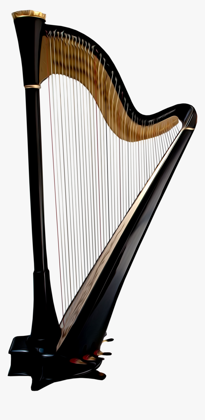 Harp Png - Harp Transparent Background, Png Download