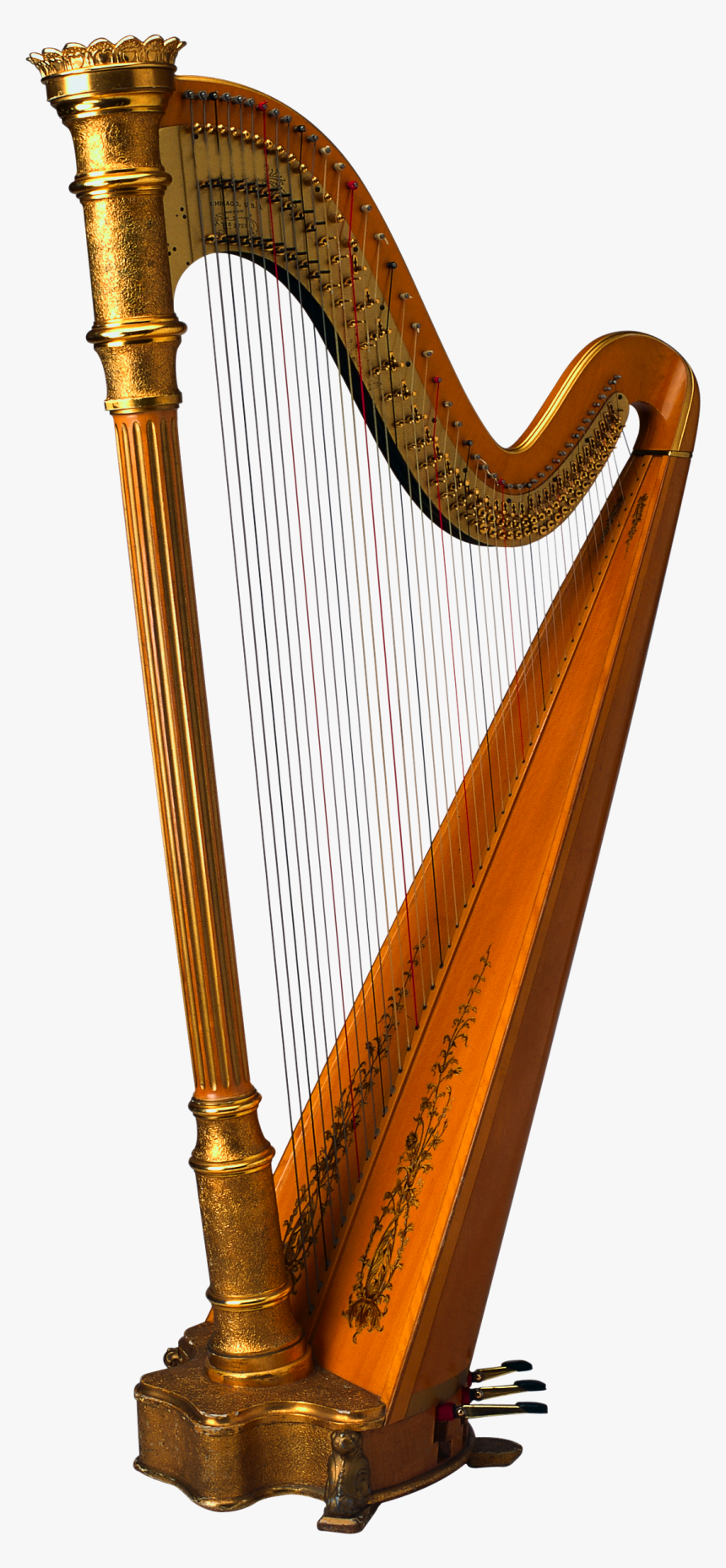 Harp Png Image - Harp Png Transparent, Png Download