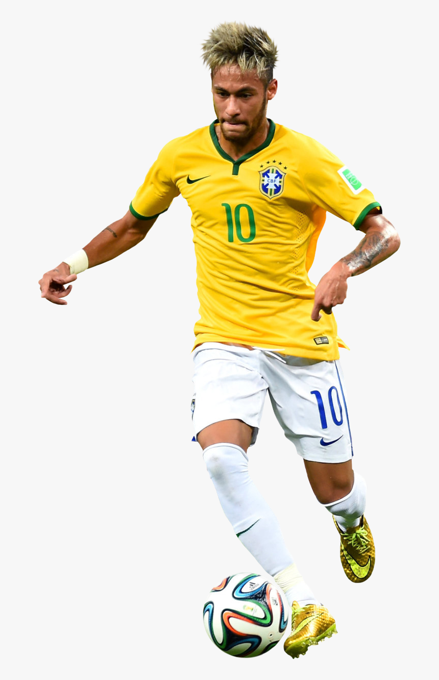 Neymar Junior Seleccion Brasil Png Football - Neymar 2018 Brasil Png, Transparent Png