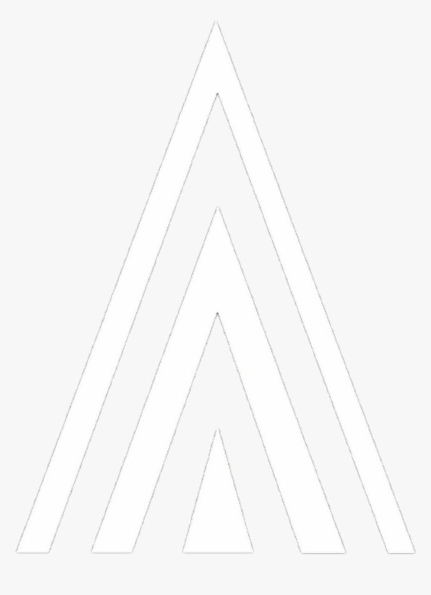 #triangle #triangles #white #triangulos #triangulo - Triangle, HD Png Download