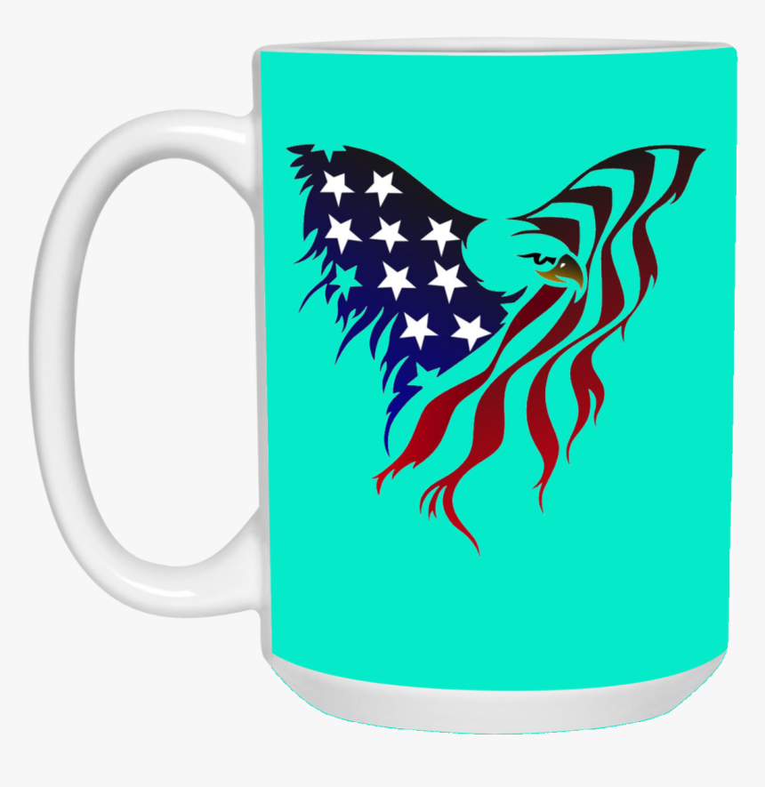 Transparent American Flag Eagle Png - Thin Blue Line Drawings, Png Download