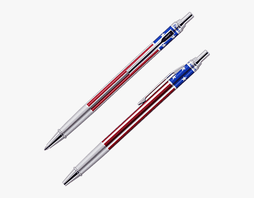 Pen American Flag Png, Transparent Png