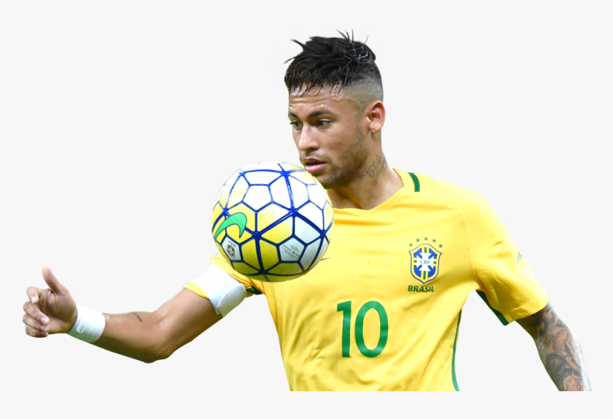 Brazil Player Free Vector Download - Neymar .png, Transparent Png