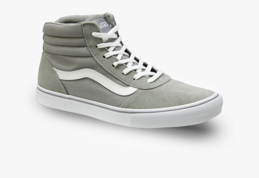Vans Maddie Hi Grey White - Skate Shoe, HD Png Download