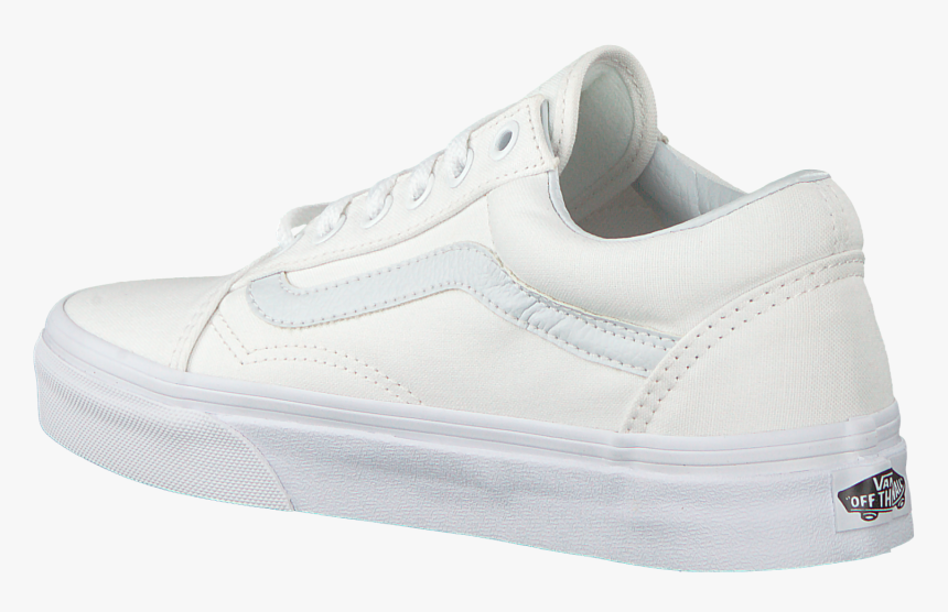 White Vans Sneakers Old Skool Wmn - Sneakers, HD Png Download