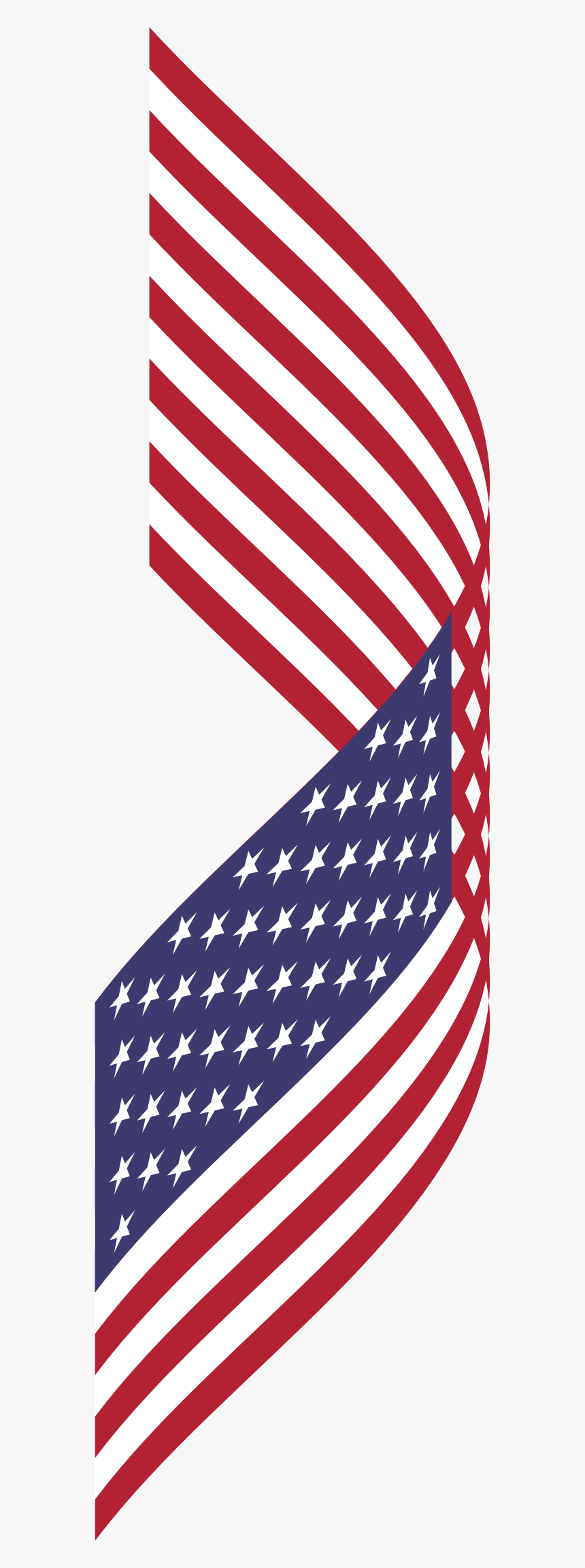 American Flag Breezy 3 Clip Arts - Flag, HD Png Download