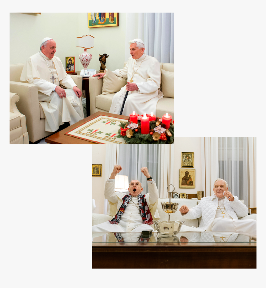 Image May Contain Pope Benedict Xvi Human Person Priest - Bishop, HD Png Download