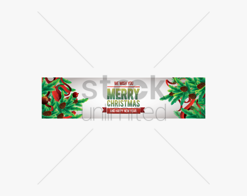 Merry Christmas Banner Png - Wishing You A Merry Christmas Banner, Transparent Png