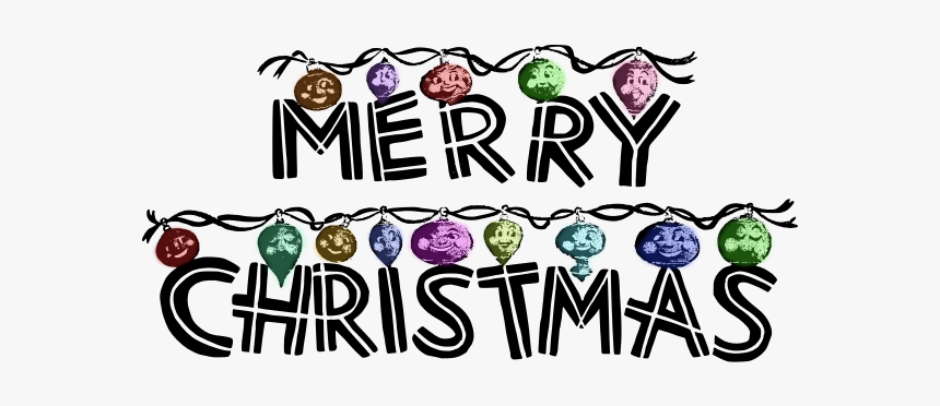 Retro Christmas Banner - Illustration, HD Png Download