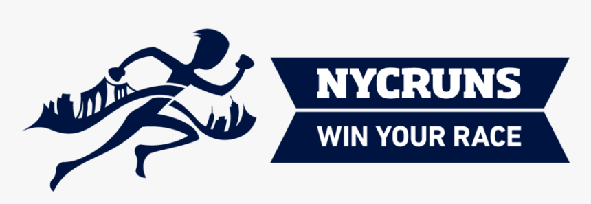 Nycruns Winyourrace Secondary Navy On Transparent - Brooklyn Marathon, HD Png Download