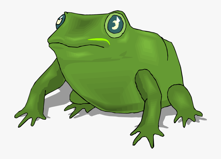 Free Frog Clipart - Large Frog Clip Art, HD Png Download