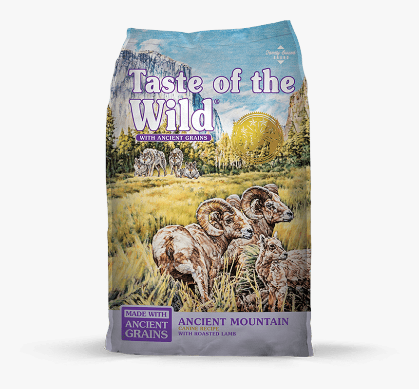 Ancient Mountain Canine Recipe With Roasted Lamb Package - Taste Of The Wild Ancient Grains, HD Png Download