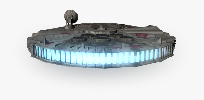 Millennium Falcon Now Textured - Scale Model, HD Png Download