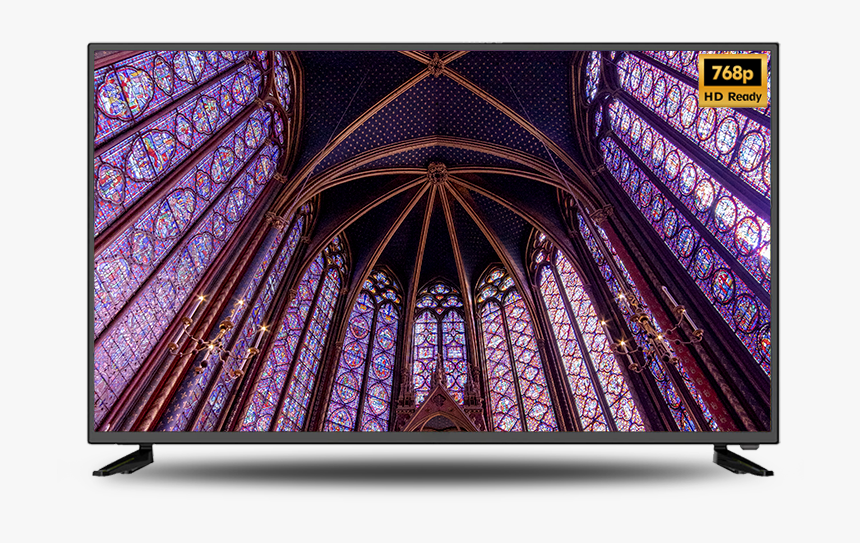 Interior Stained Glass Windows Sainte Chapelle, HD Png Download