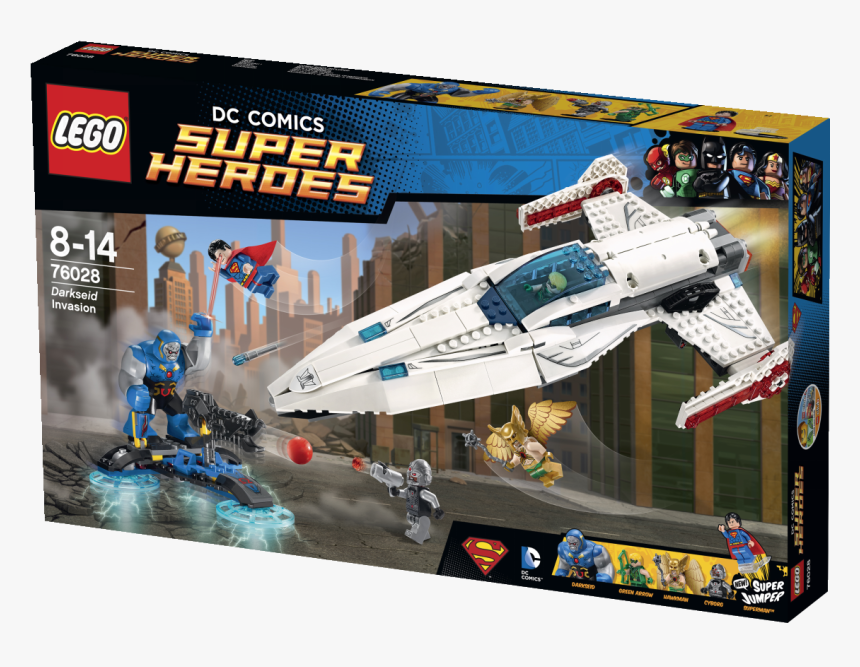 Lego Dc Comics Super Heroes Darkseid Invasion , Png - Lego Super Heroes Darkseid, Transparent Png