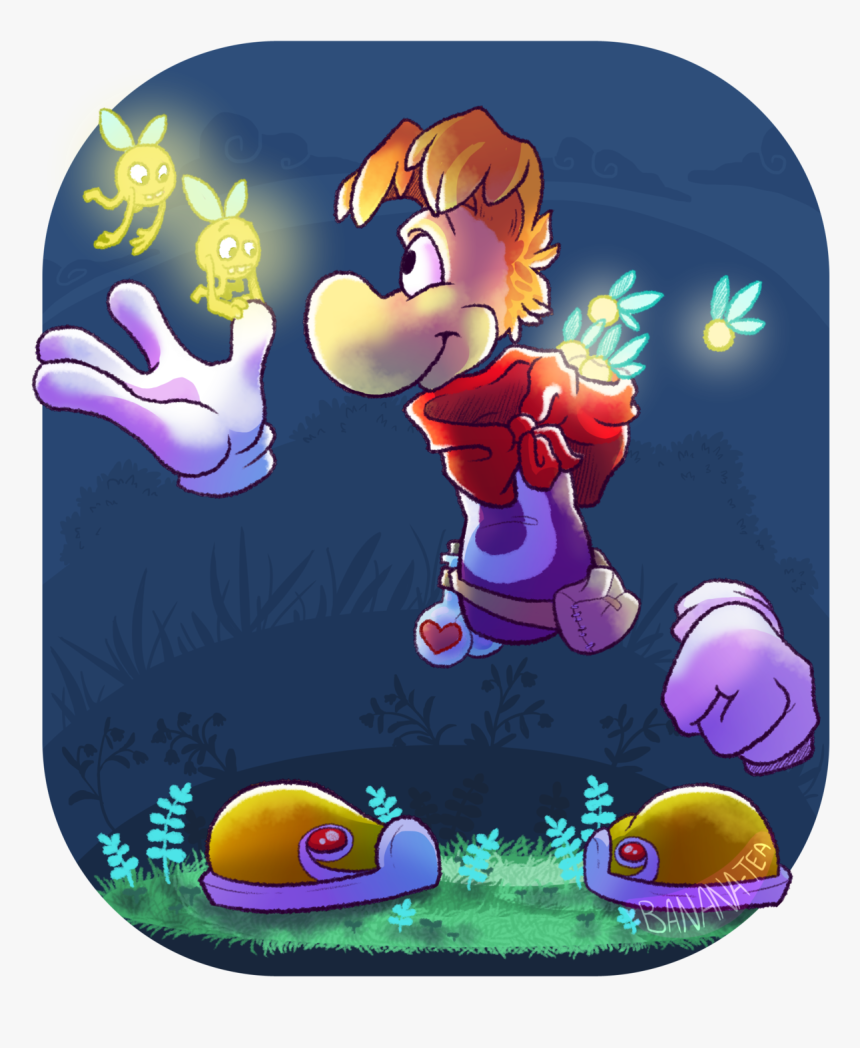 “rayman Redesign”my Redesign Of Rayman, I Tried To - Rayman Redesign, HD Png Download