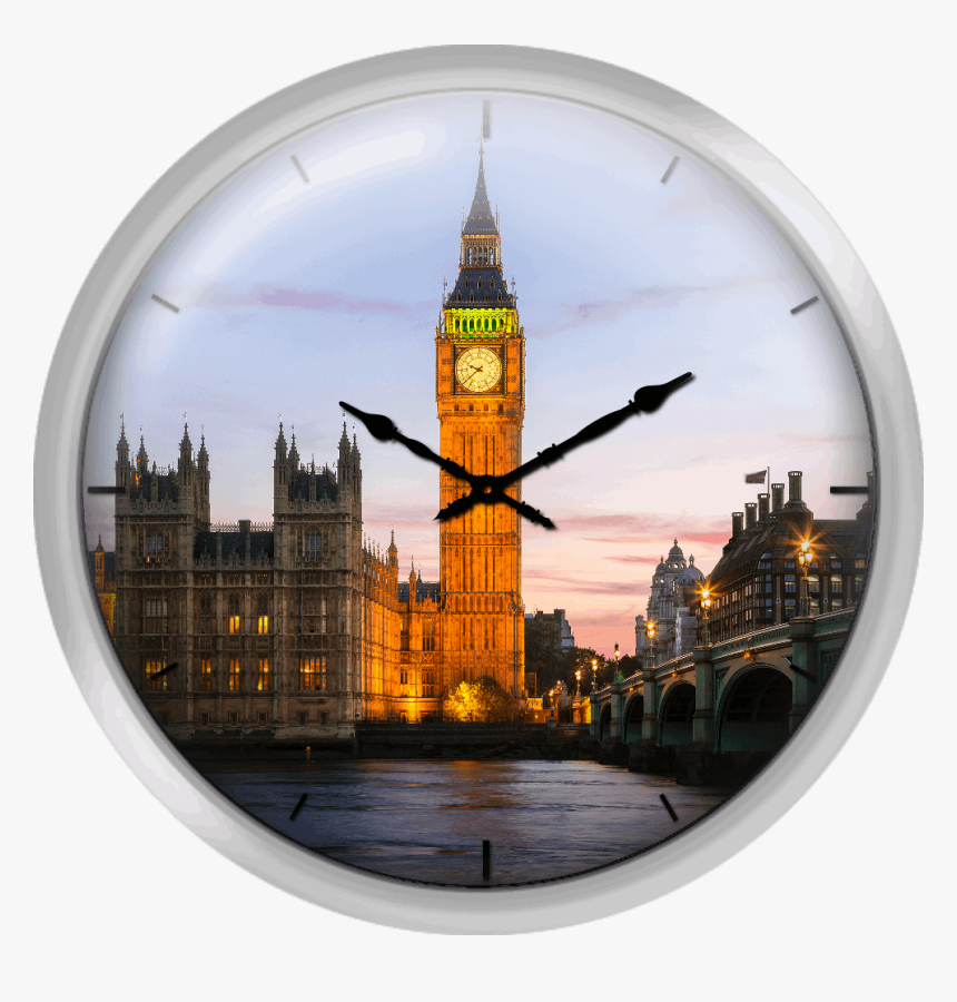 Big Ben And Britain S Houses Of Parliament At Dusk - Big Ben, HD Png Download