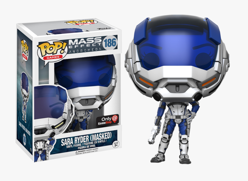 Sara Ryder Masked Pop Vinyl Figure - Funko Pop Sara Ryder Masked, HD Png Download