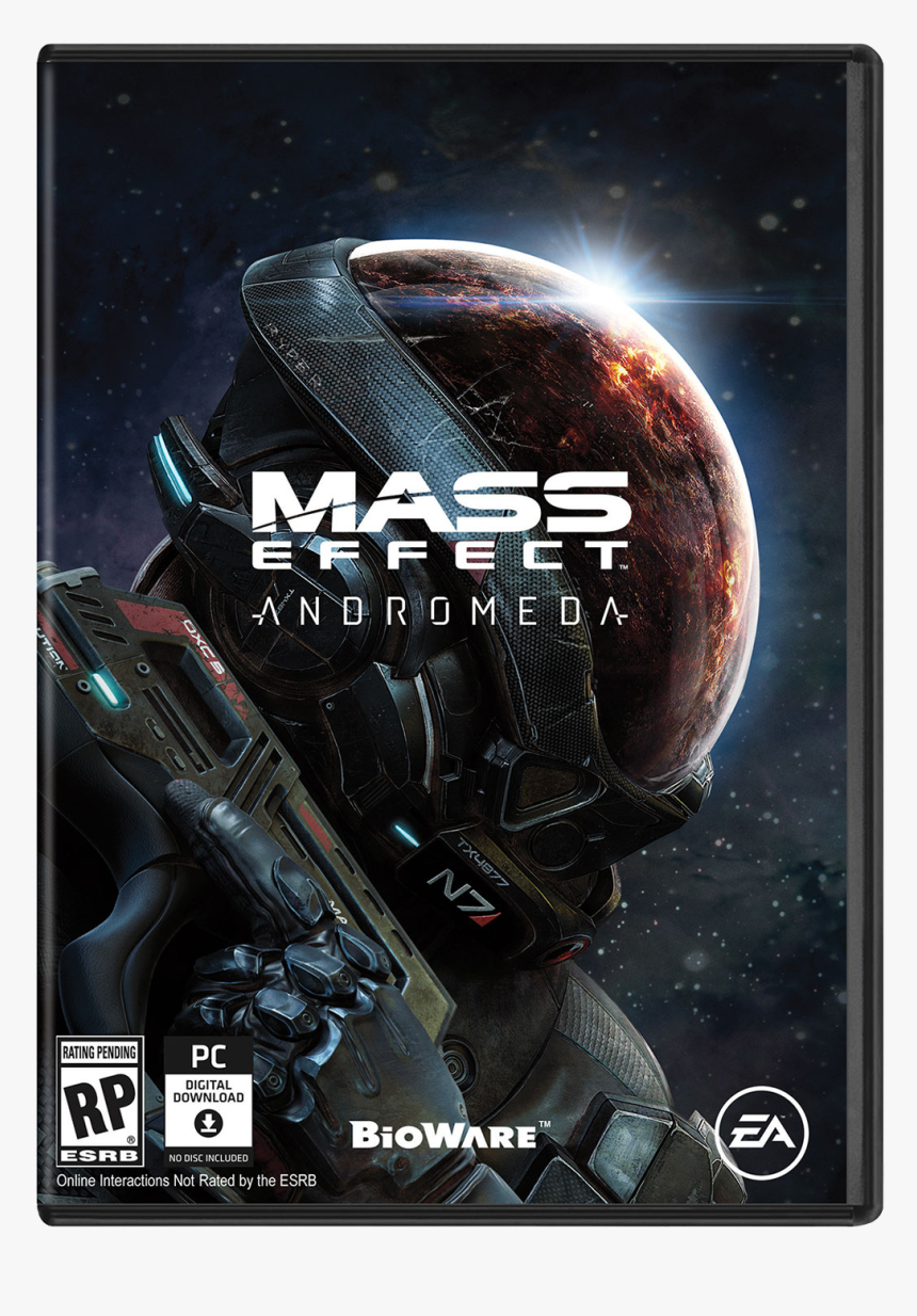 Andromeda Release Date Announced - Mass Effect Andromeda Box Art, HD Png Download