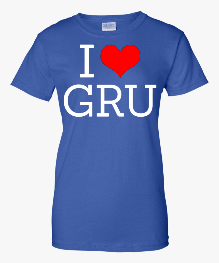 I Love Gru Ladies Fitted T-shirt - Active Shirt, HD Png Download