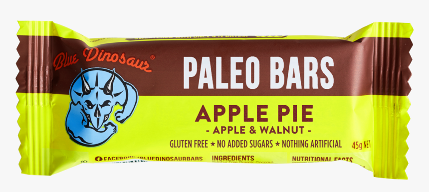 Apple Pie Apple & Walnut Paleo Bars - Blue Dinosaur Paleo Bars, HD Png Download