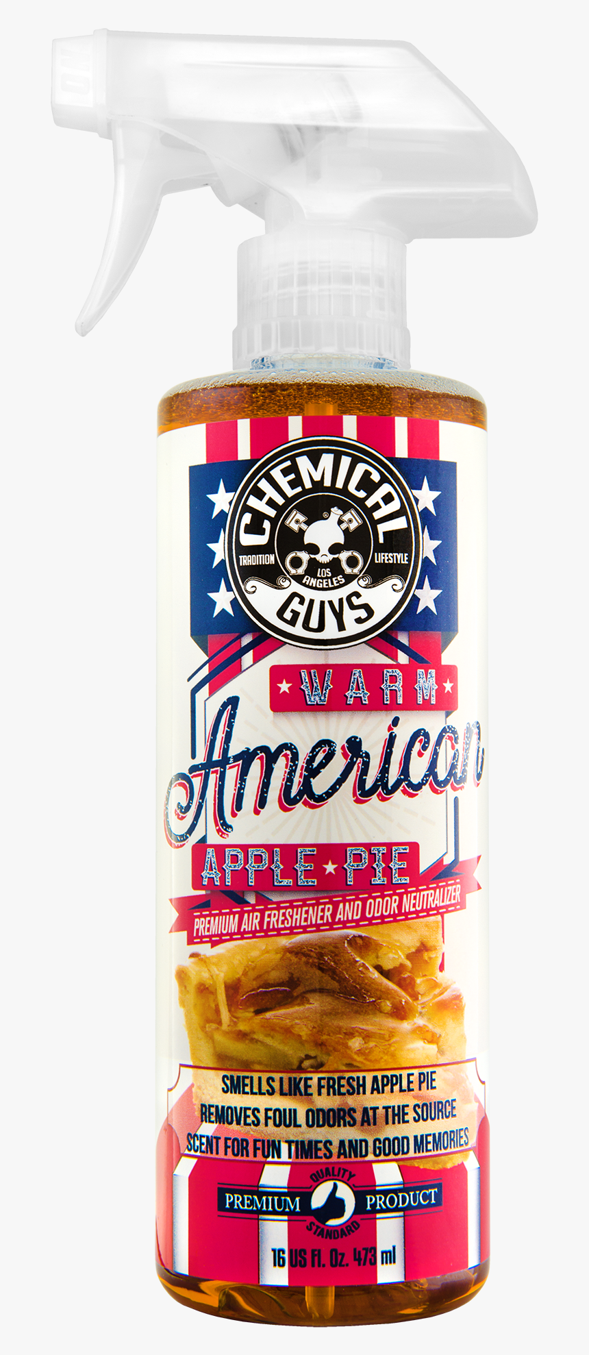 Warm American Apple Pie Air Freshener - Chemical Guys Apple Pie, HD Png Download