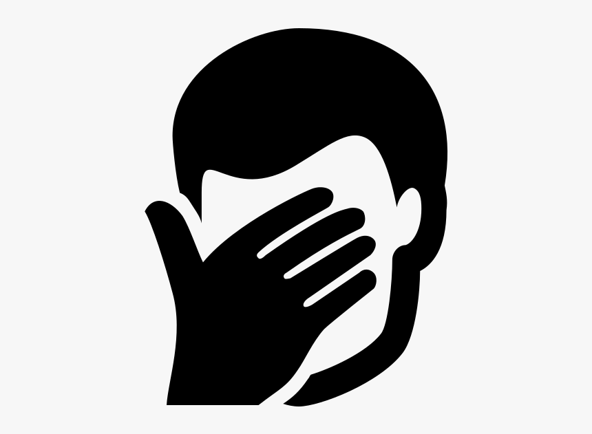 Facepalm Icon Png, Transparent Png