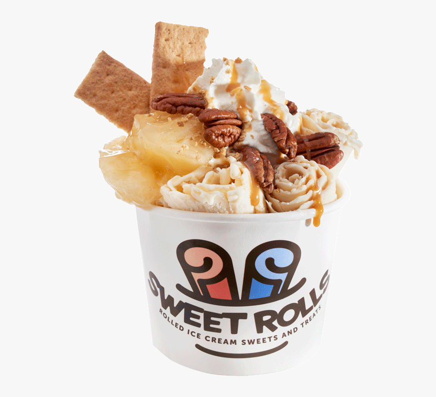 Chocolate Brownie Ice Cream Rolls, HD Png Download