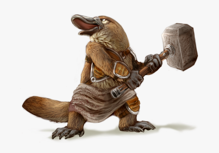 Platypus - Platypus Fantasy Art, HD Png Download