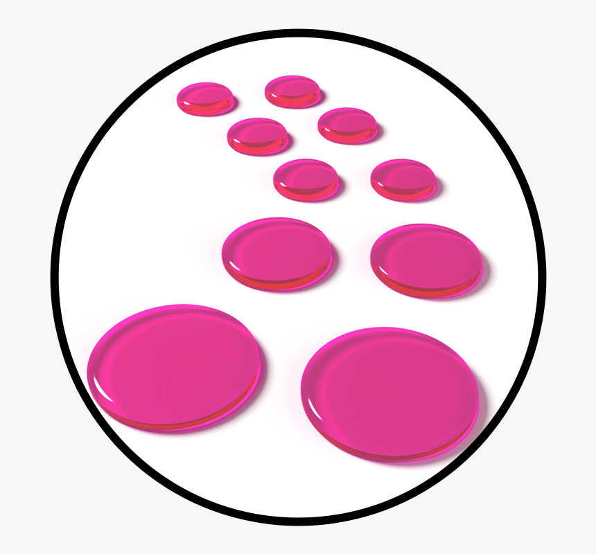 Slapklatz Pro Pink Gels Circle - Gel, HD Png Download