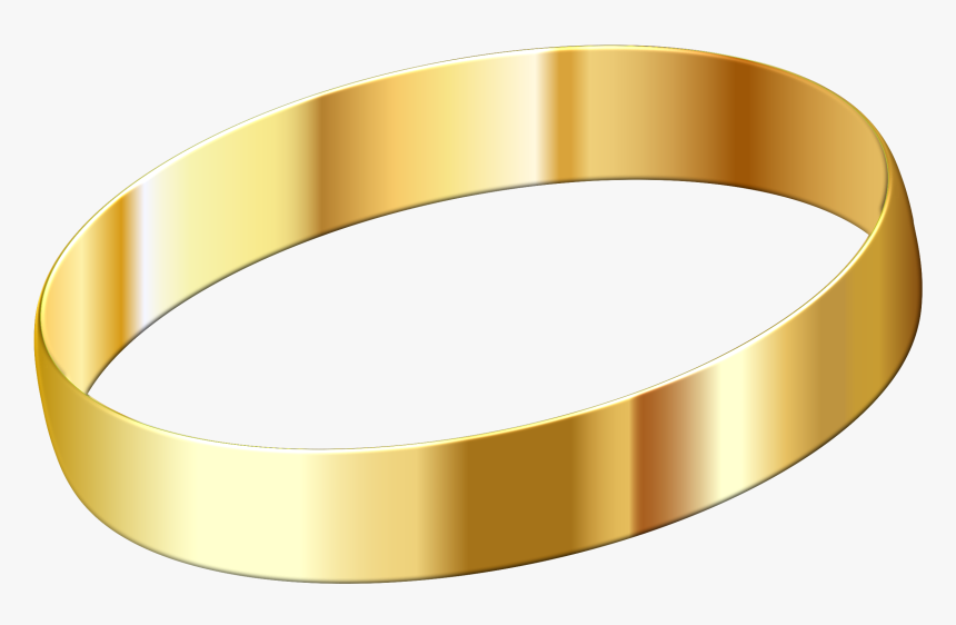 Ring Free Download Png - Golden Rings Clip Art, Transparent Png