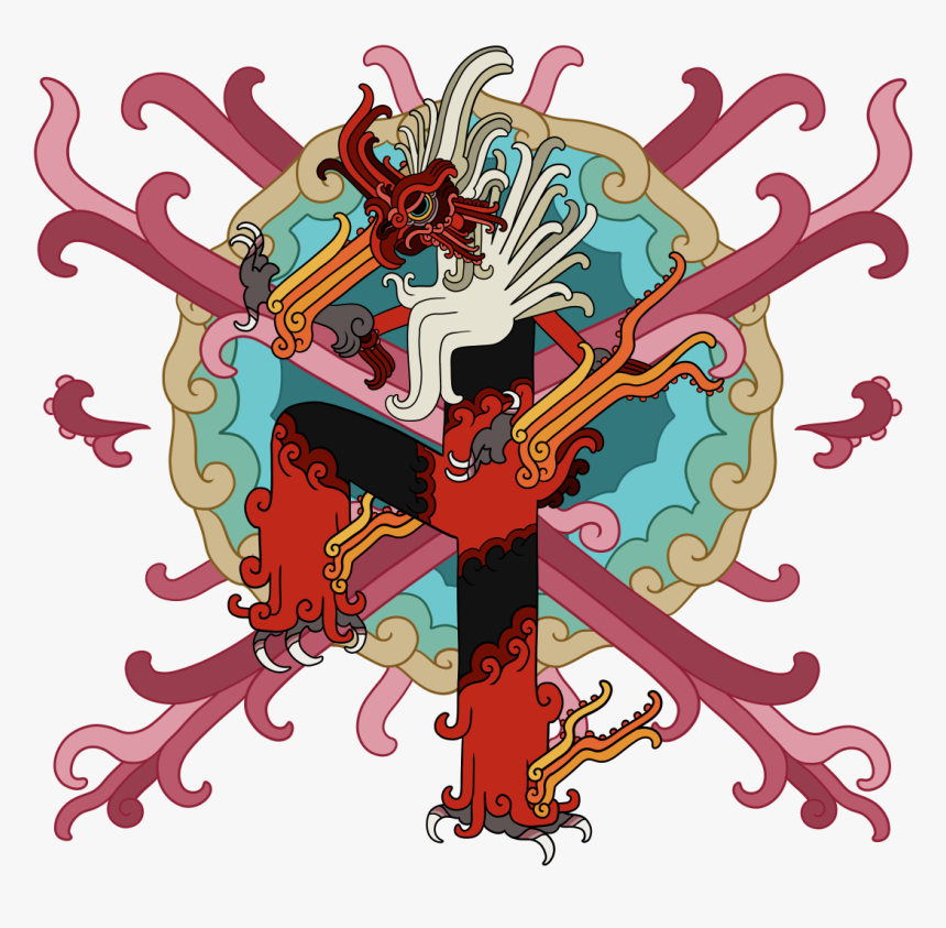 “ Pokemayan Blaziken Background
a Revised Version Of - Mayan Art Style, HD Png Download