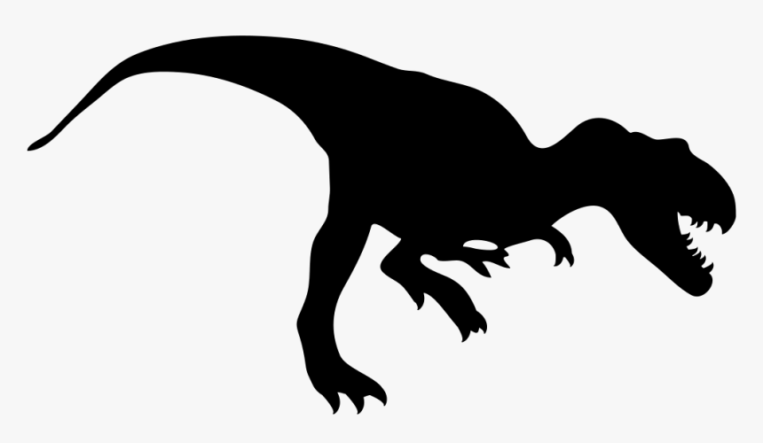 Dinosaur Mapusaurus Shape Png - Dinosaur Silhouette, Transparent Png