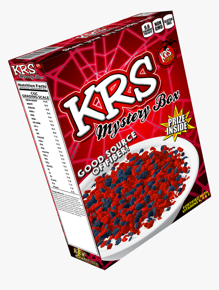 Krs Comics Cereal Mystery Box - Graphic Design, HD Png Download