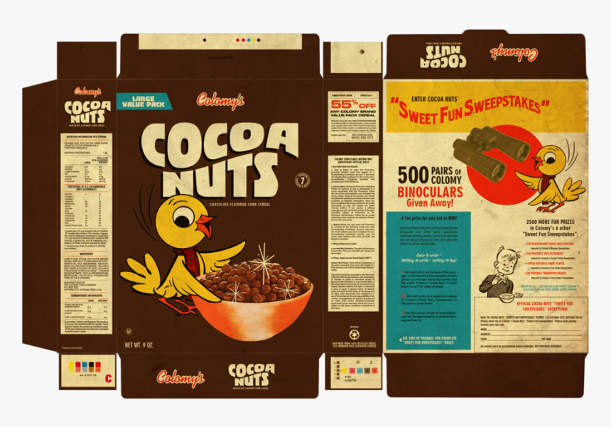 Cereal Box 01 01, HD Png Download