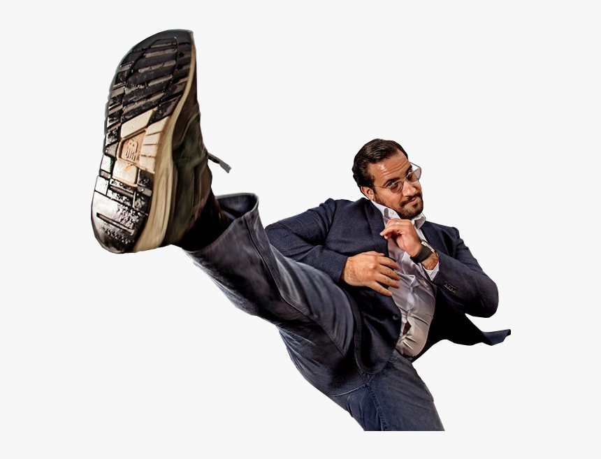 Alexandre Benalla High Kick, HD Png Download
