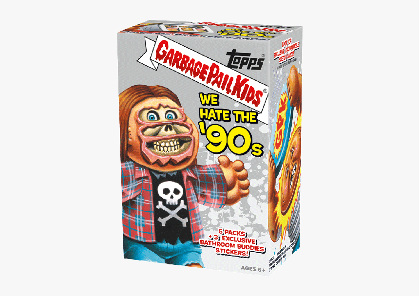 2019 Gpk 1 We Hate The 90s Value Box 
 Src Https - Garbage Pail We Hate The 90s, HD Png Download