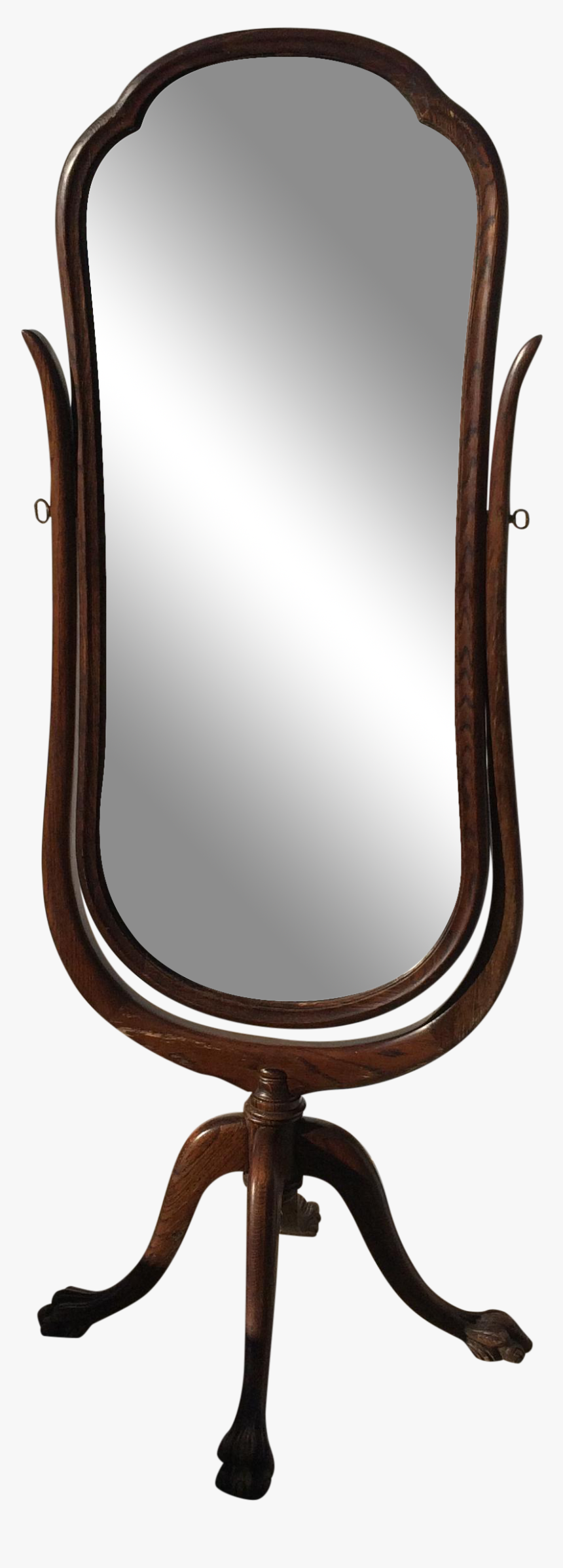 Mirror Clipart Floor Mirror - Chair, HD Png Download