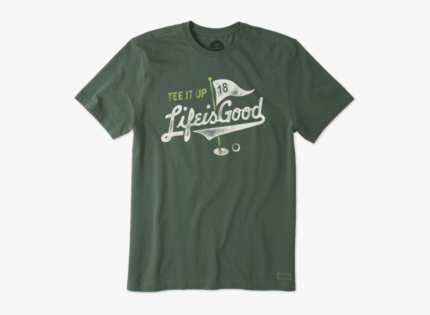 Men S Tee It Up Golf Crusher Tee - Active Shirt, HD Png Download