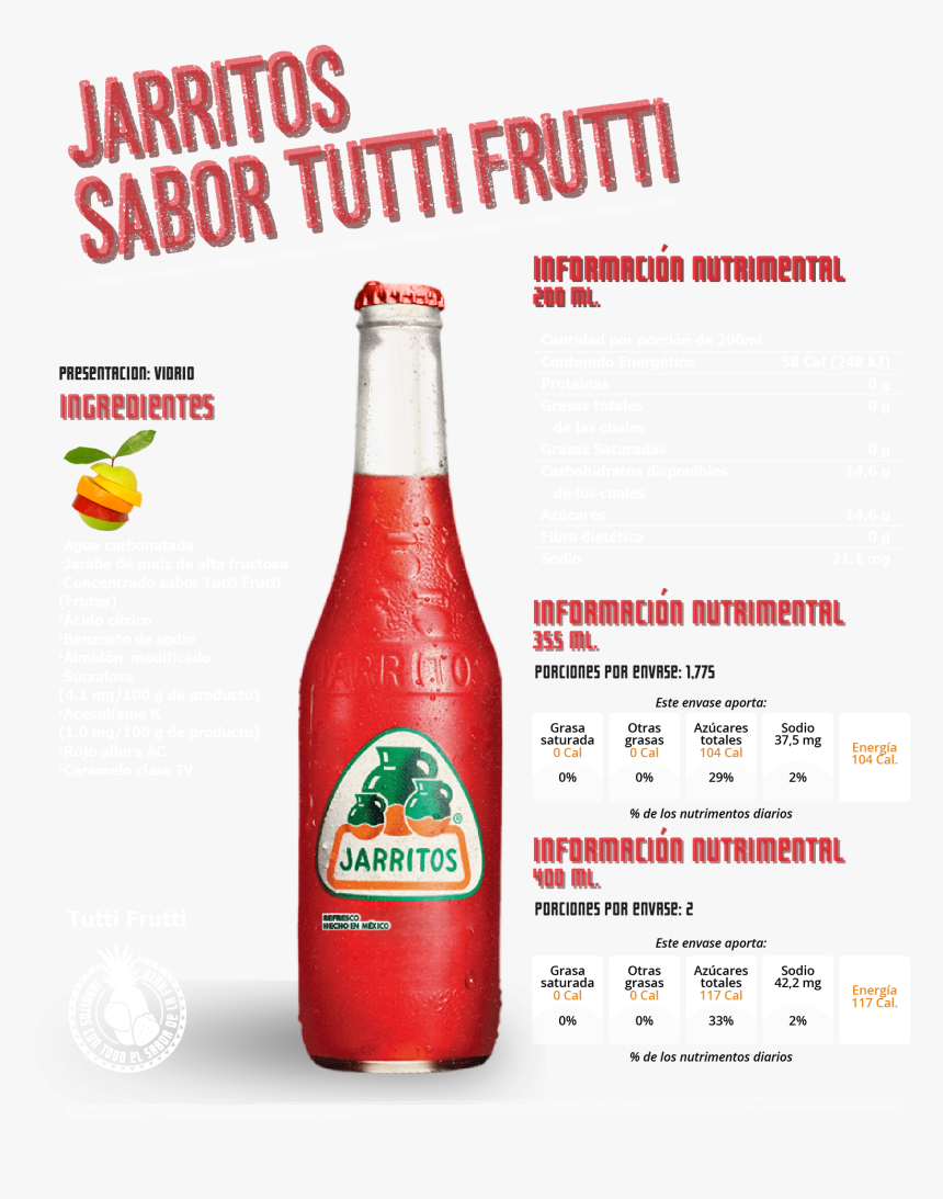 Jarritos Tamarind (1747x2017), Png Download - Jarritos, Transparent Png